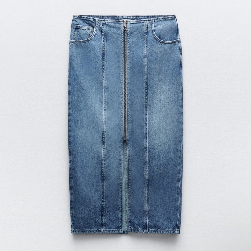 Zara DENIM SKIRT! NWOT